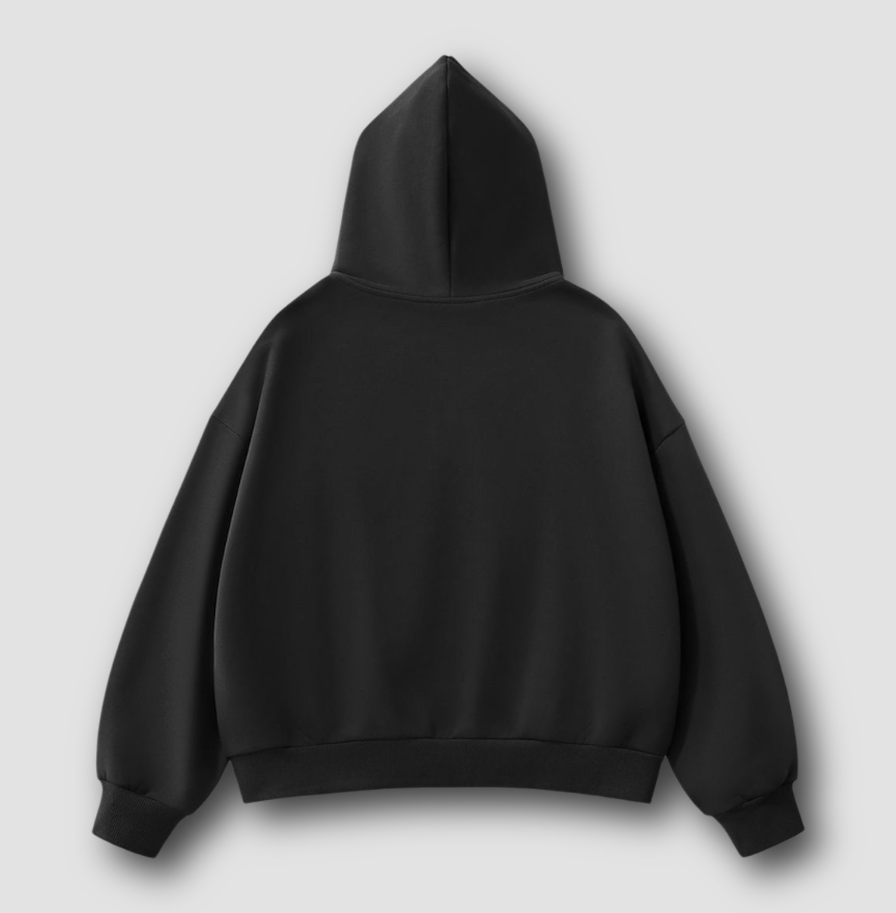 Awara Variant - Oversized Black Premium Hoodie | 400 GSM