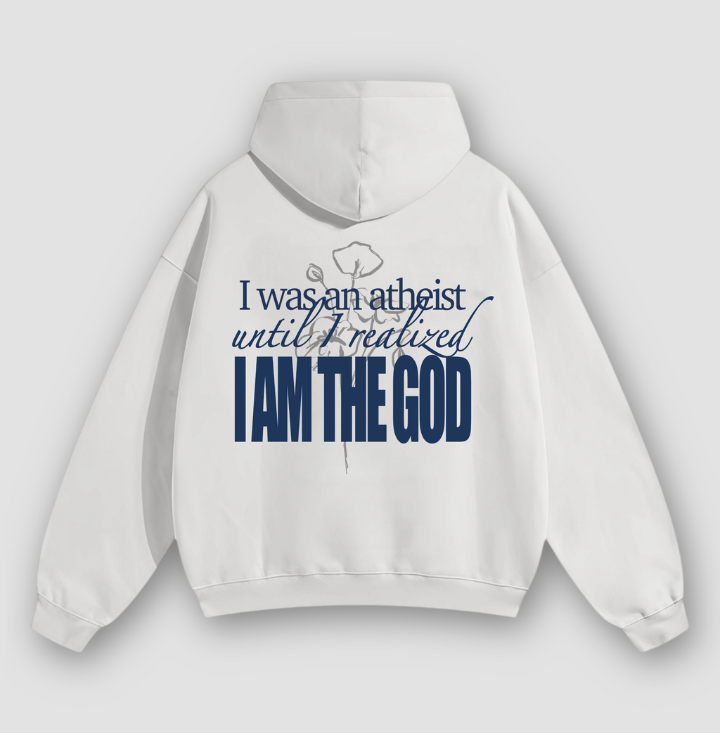 “God Is Good" Oversized Hoodie – I Am The God Edition