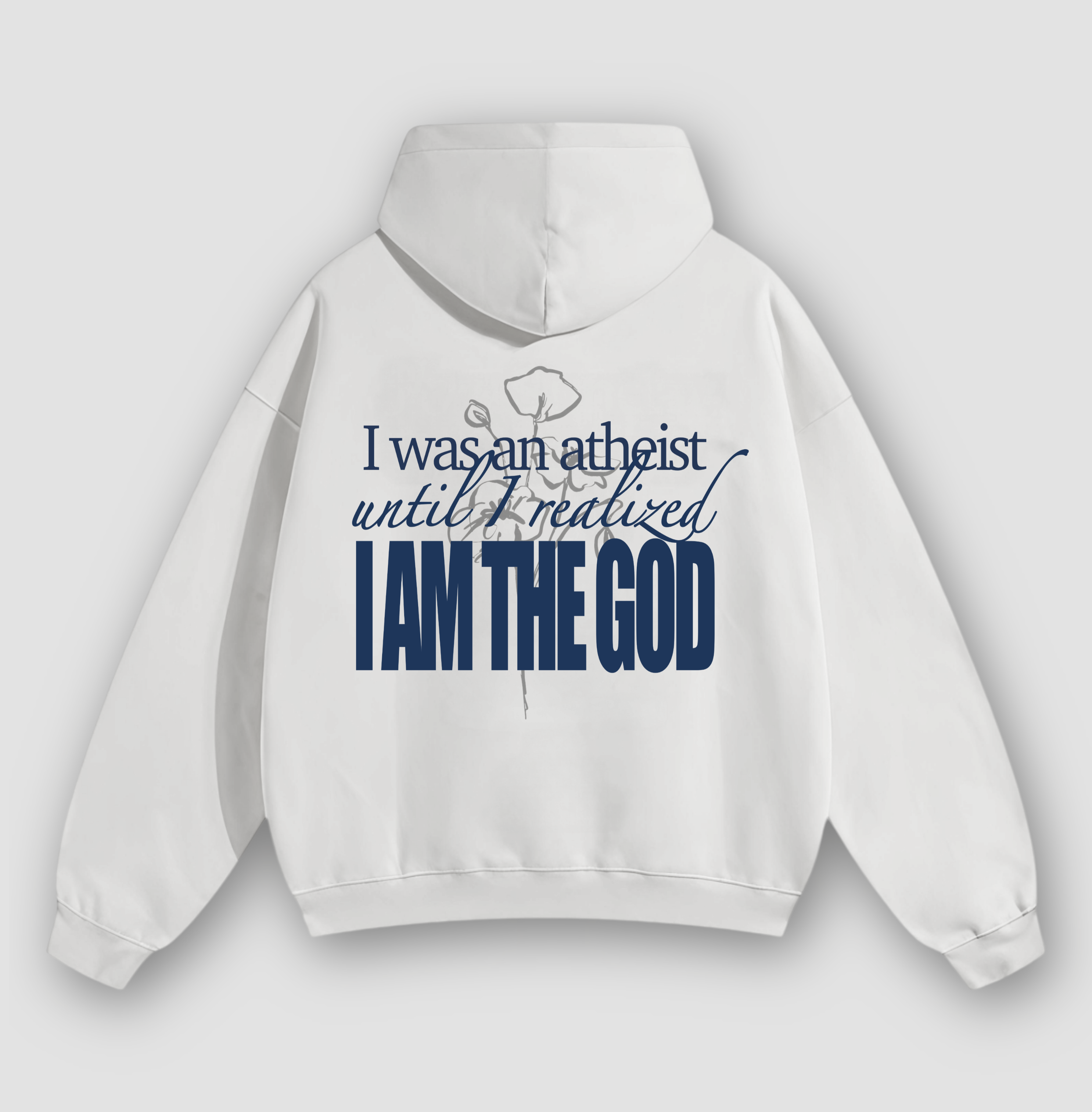 “God Is Good" Oversized Hoodie – I Am The God Edition
