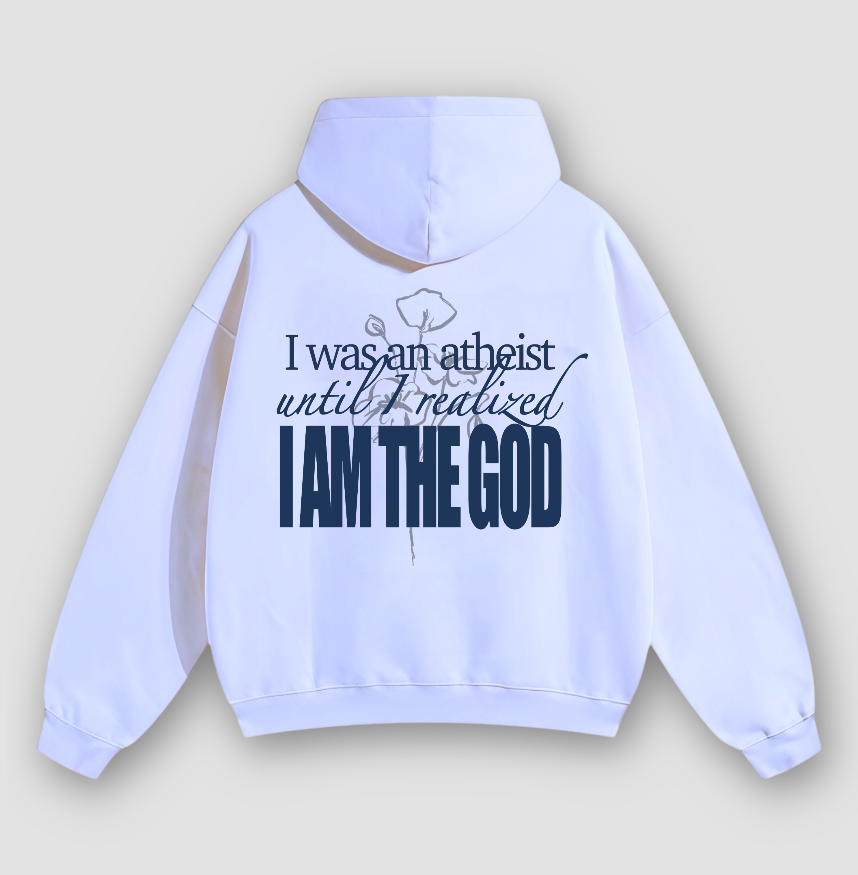 “God Is Good" Oversized Hoodie – I Am The God Edition