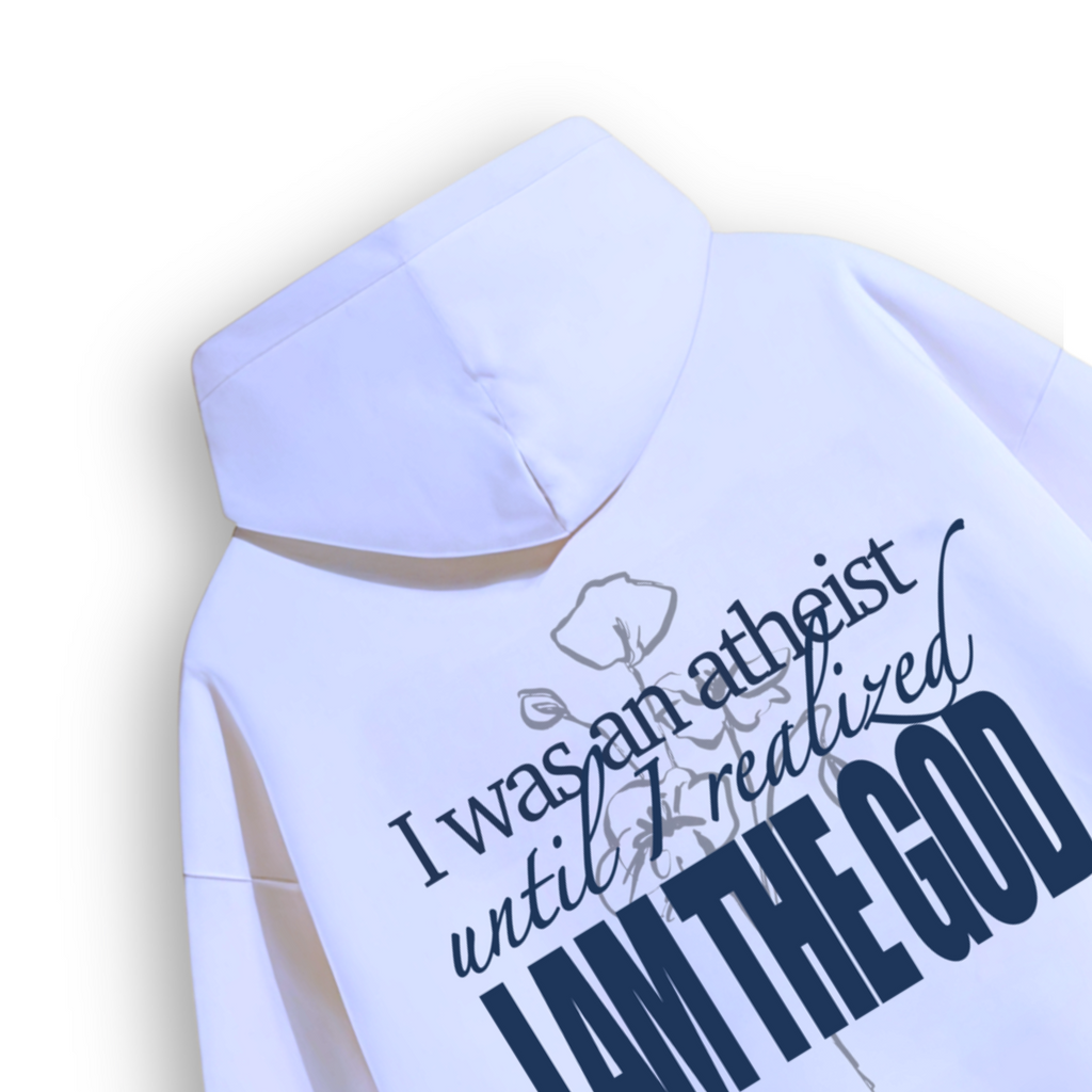 “God Is Good" Oversized Hoodie – I Am The God Edition