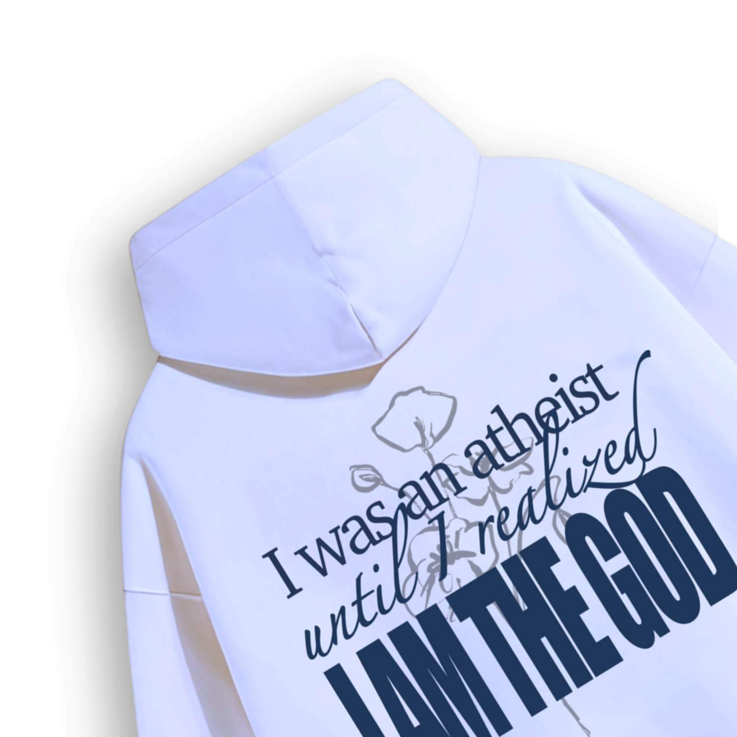 “God Is Good" Oversized Hoodie – I Am The God Edition