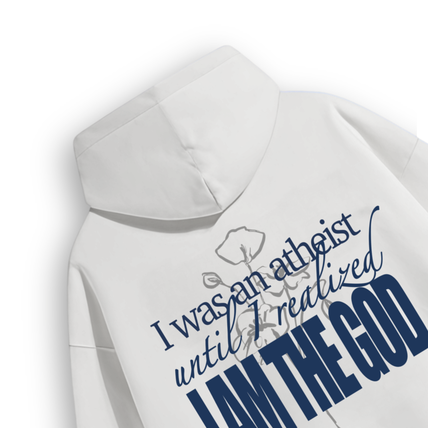 “God Is Good" Oversized Hoodie – I Am The God Edition