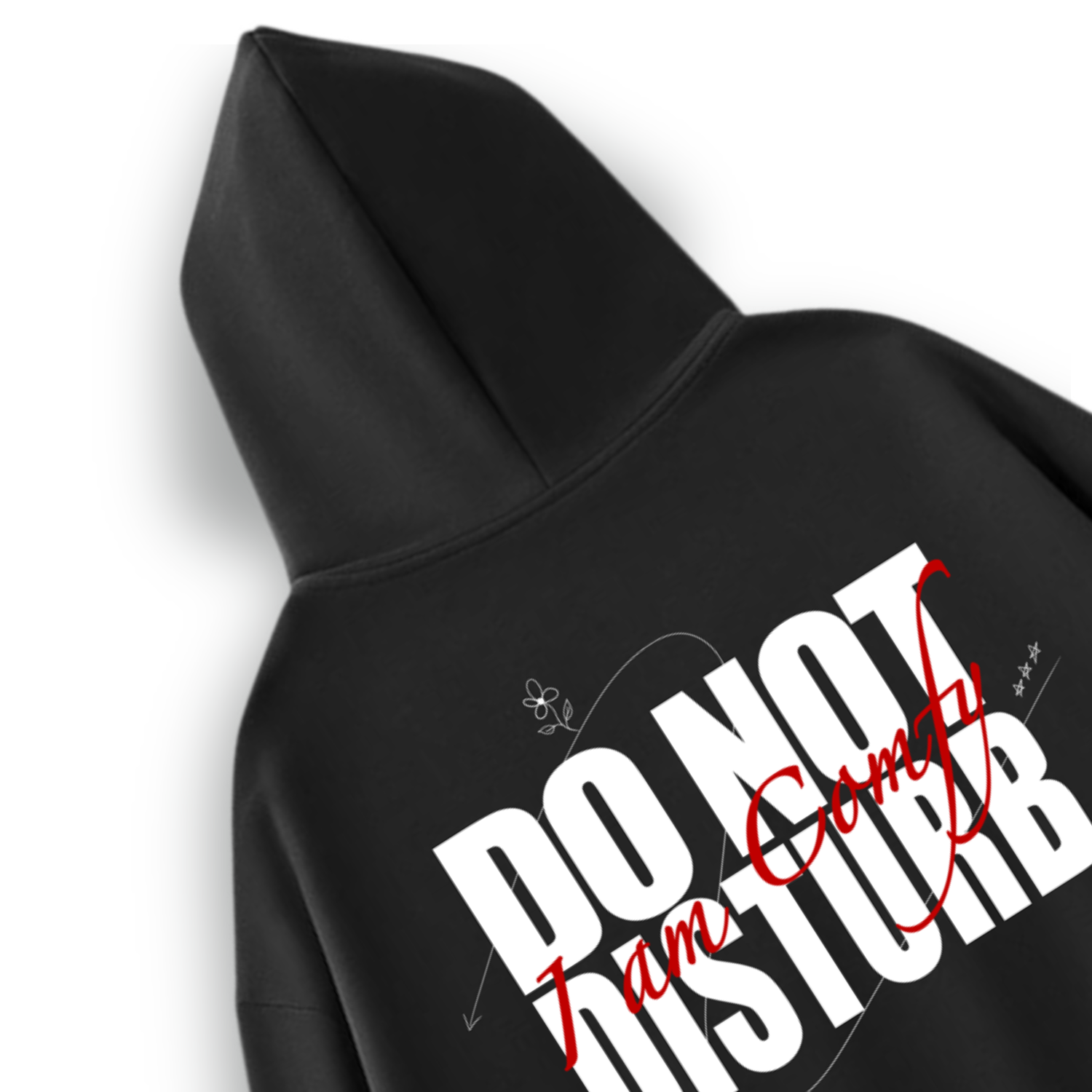Variant DND Oversized Hoodie – I Am Comfy Edition