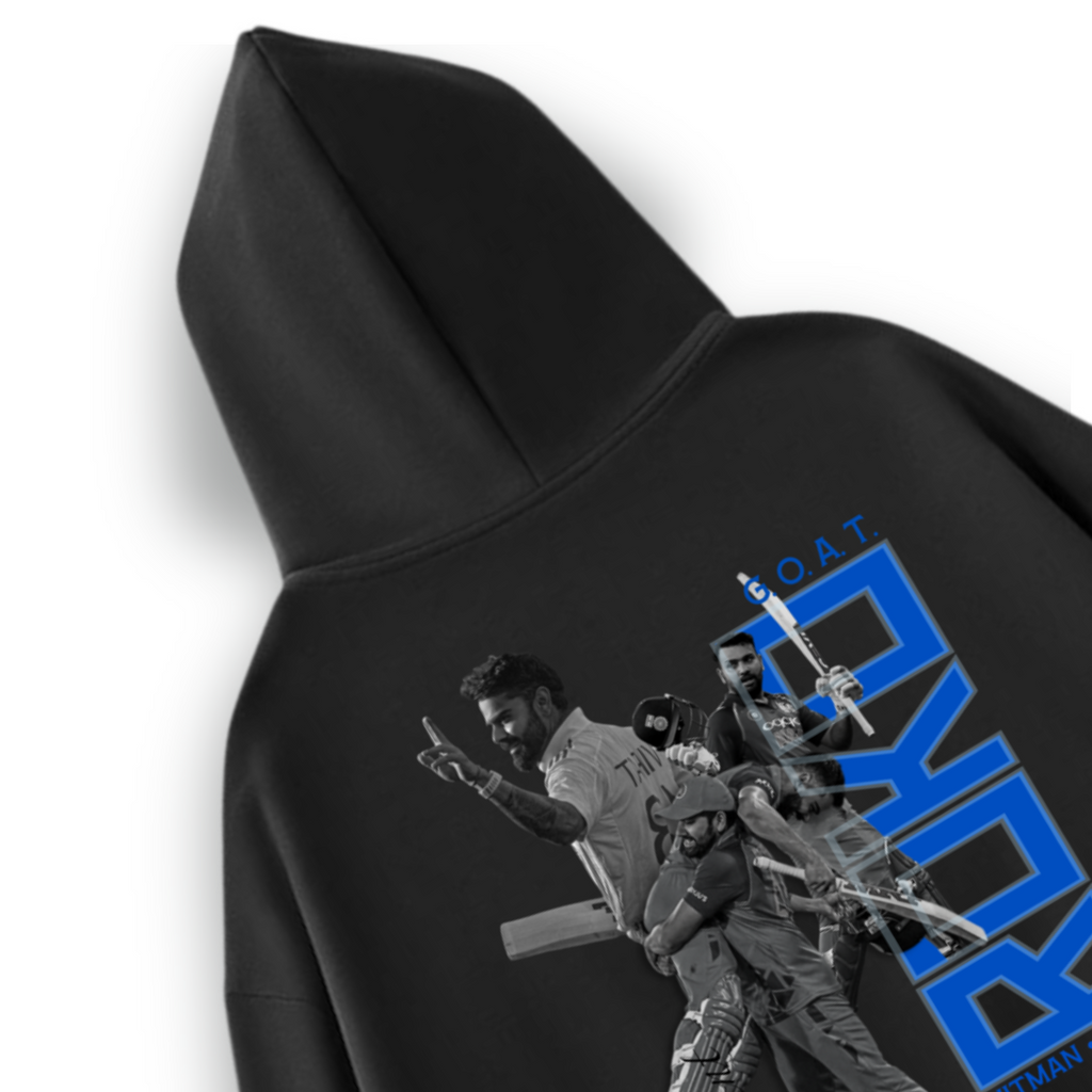 Variant ROKO - "Rohit and Kohli" Oversized Premium Hoodie