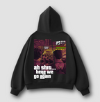 GTA-Inspired Oversized Black Premium Hoodie | 400 GSM