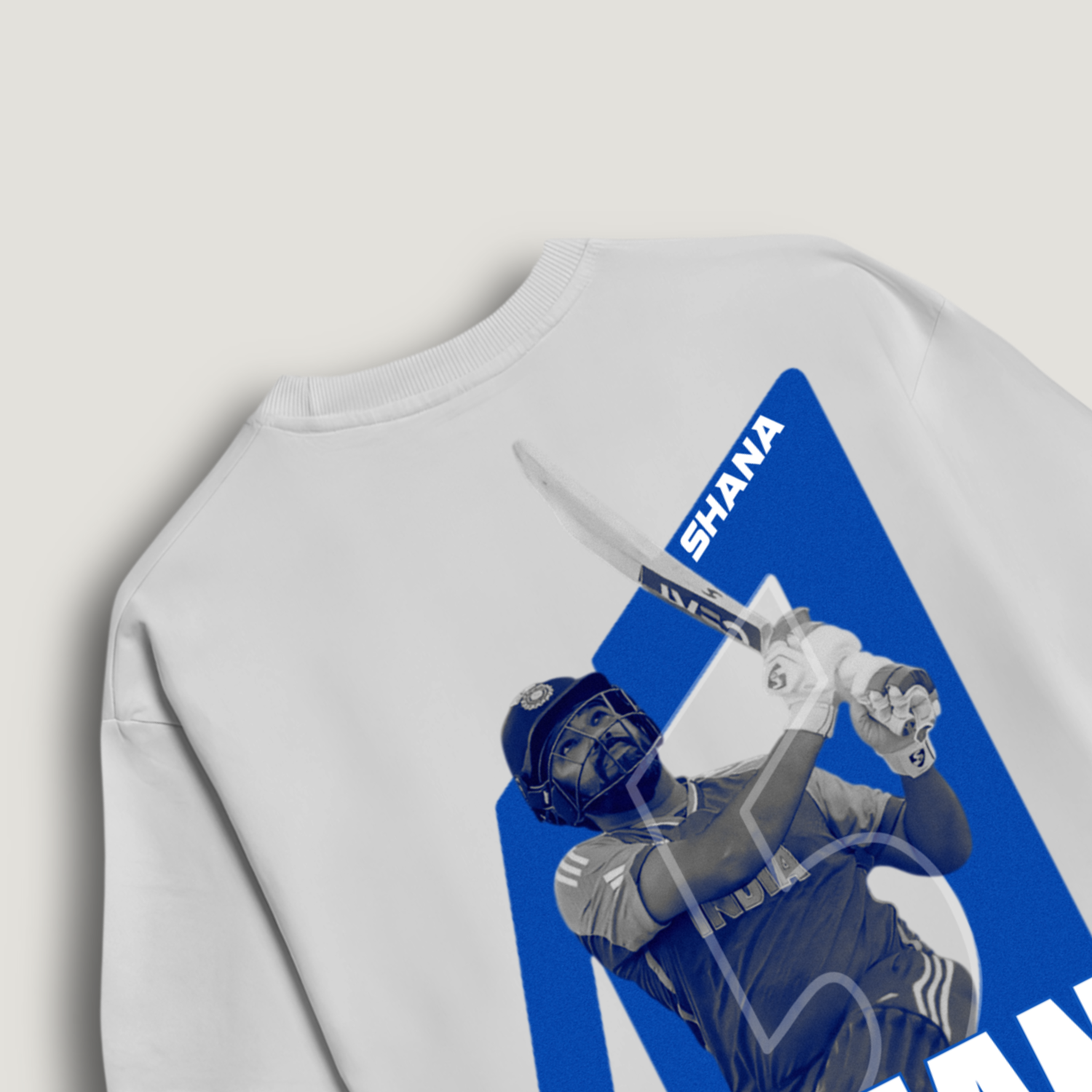 “Mumbai Cha Raja – Hitman Edition” Rohit Sharma oversize T-shirt