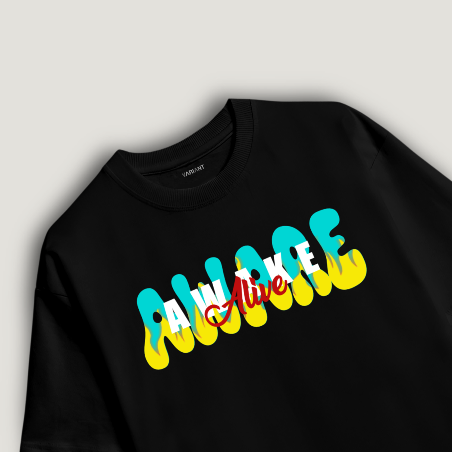Awake. Aware. Alive - Oversized T-Shirt