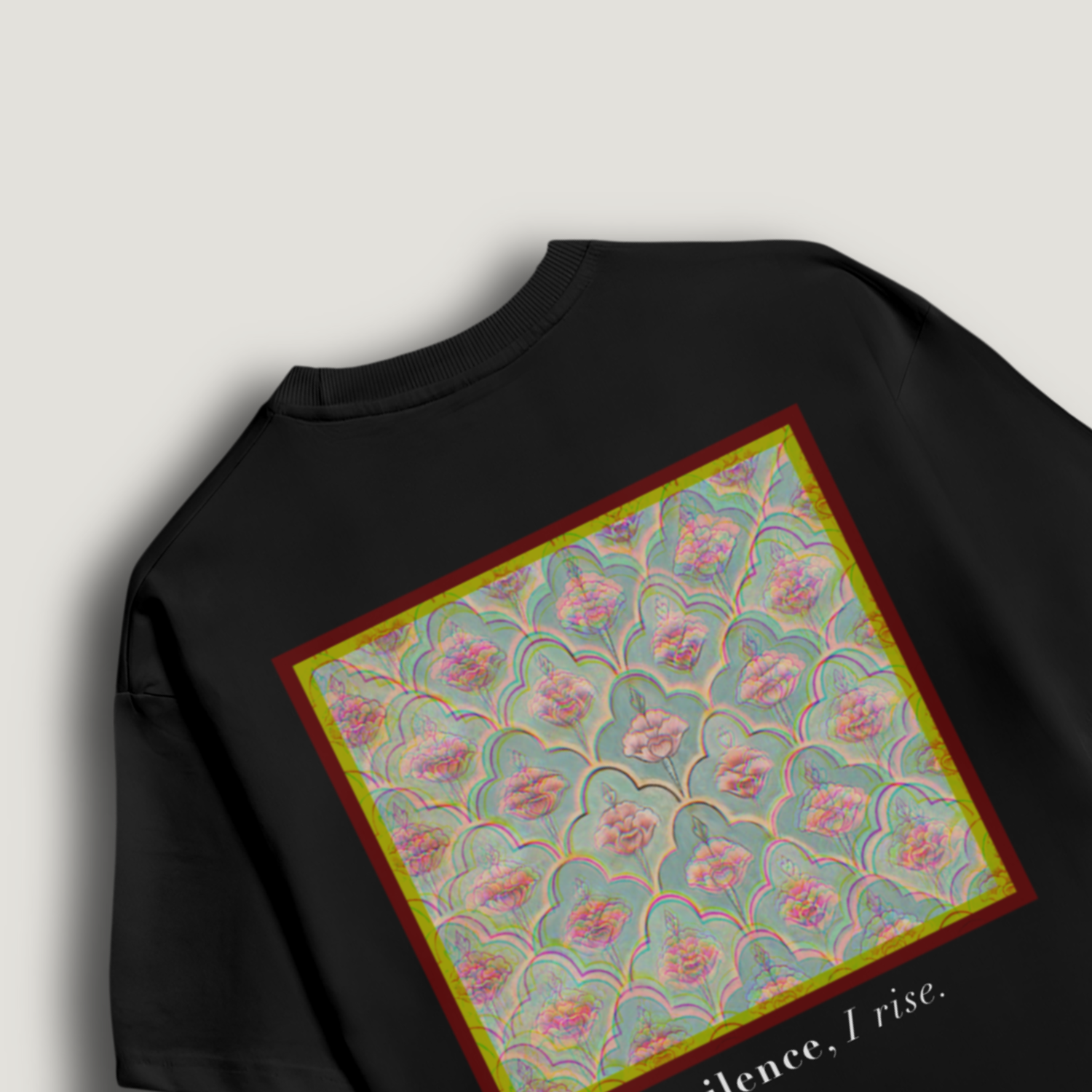 In Silence, I Rise Oversized T-Shirt