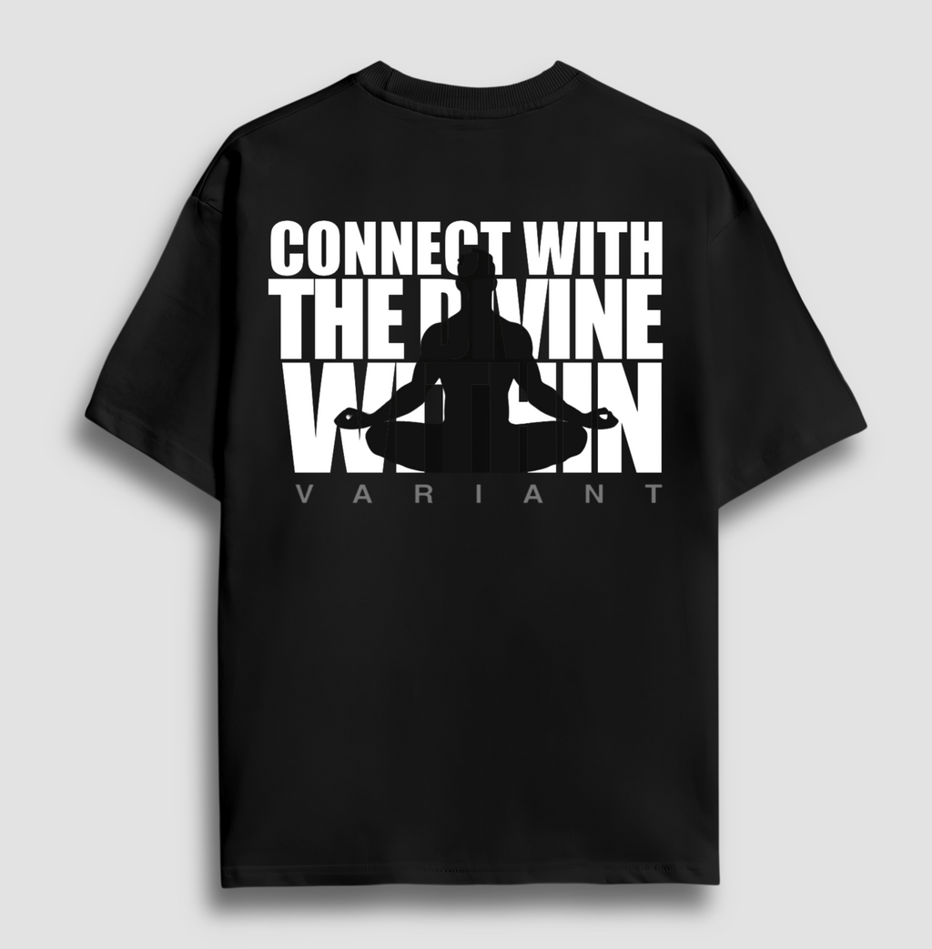 Connect with divine - Oversized T-shirt