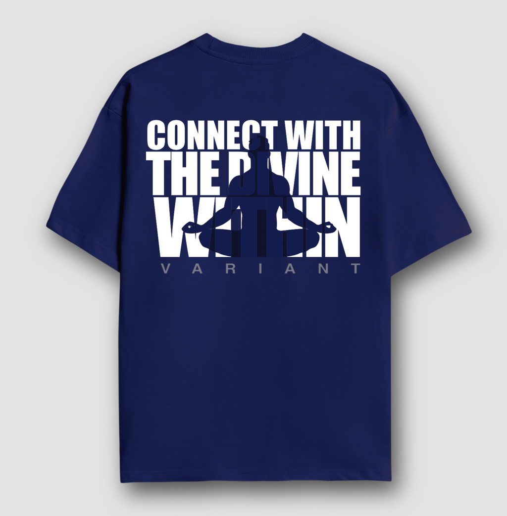 Connect with divine - Oversized T-shirt