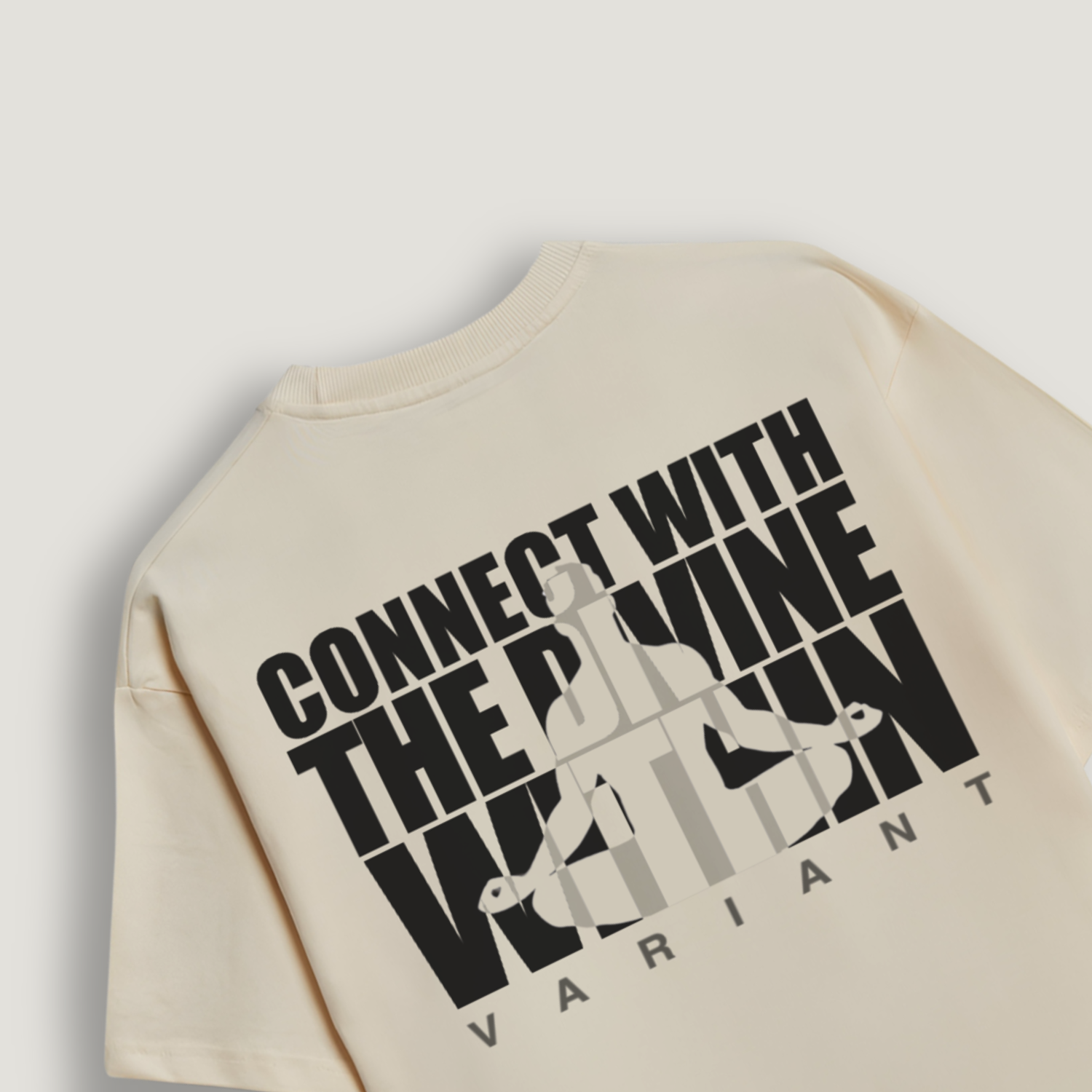 Connect with divine - Oversized T-shirt