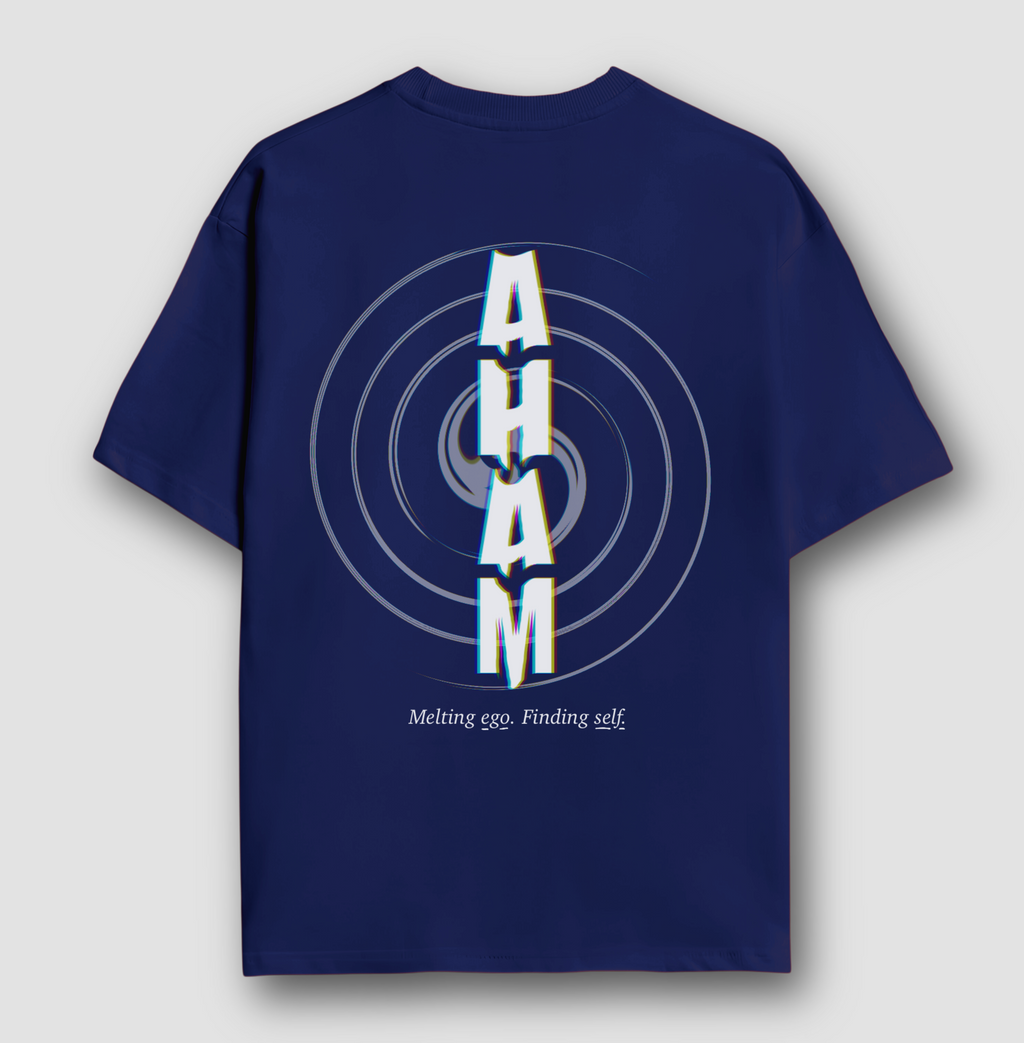 Aham "Melting Ego finding self" - Oversized T-Shirt
