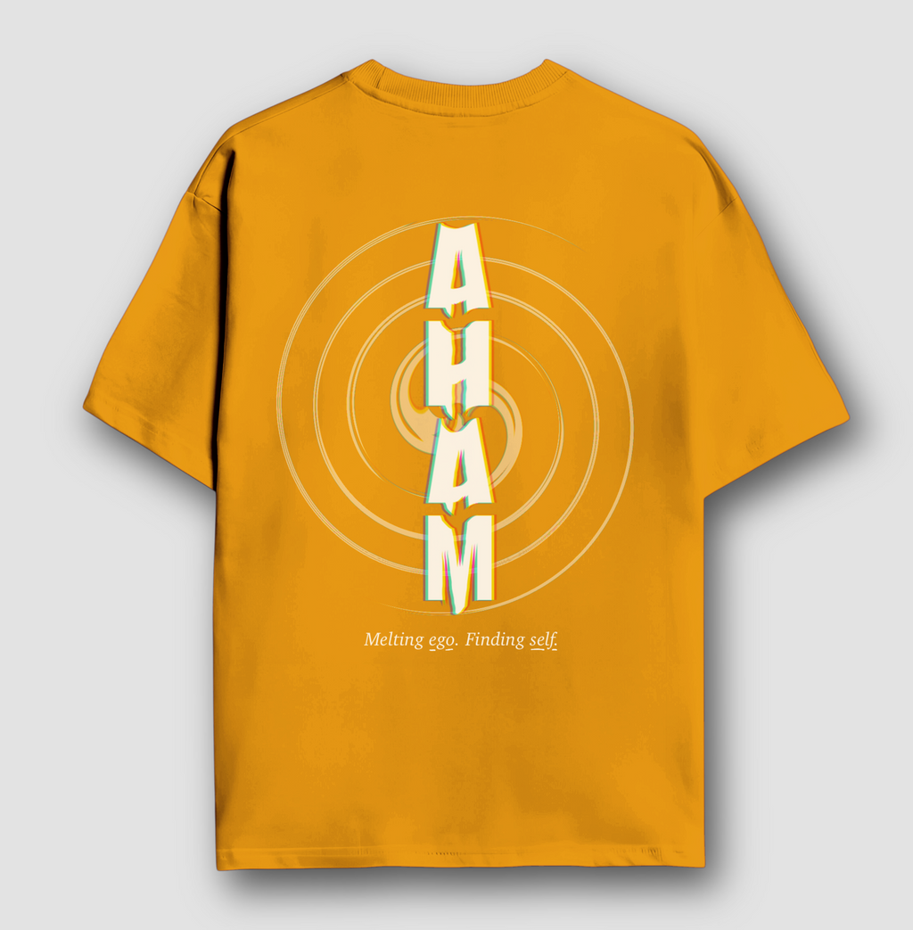 Aham "Melting Ego finding self" - Oversized T-Shirt