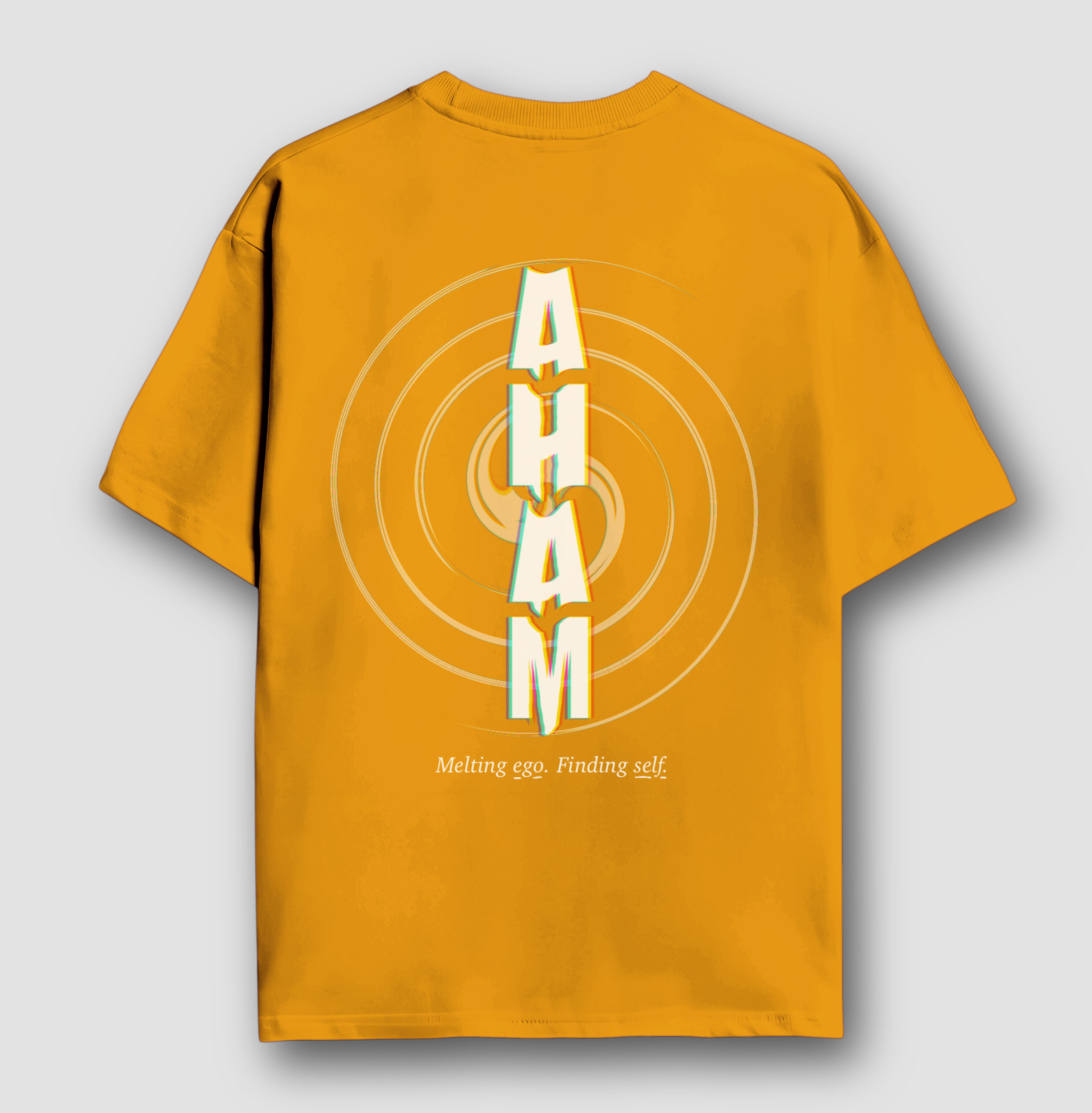 Aham "Melting Ego finding self" - Oversized T-Shirt