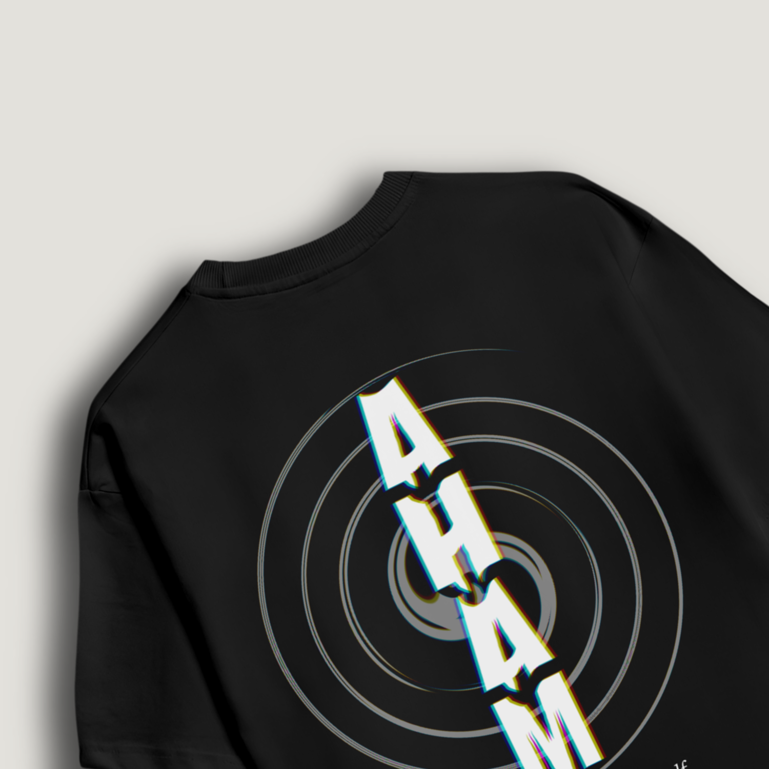 Aham "Melting Ego finding self" - Oversized T-Shirt