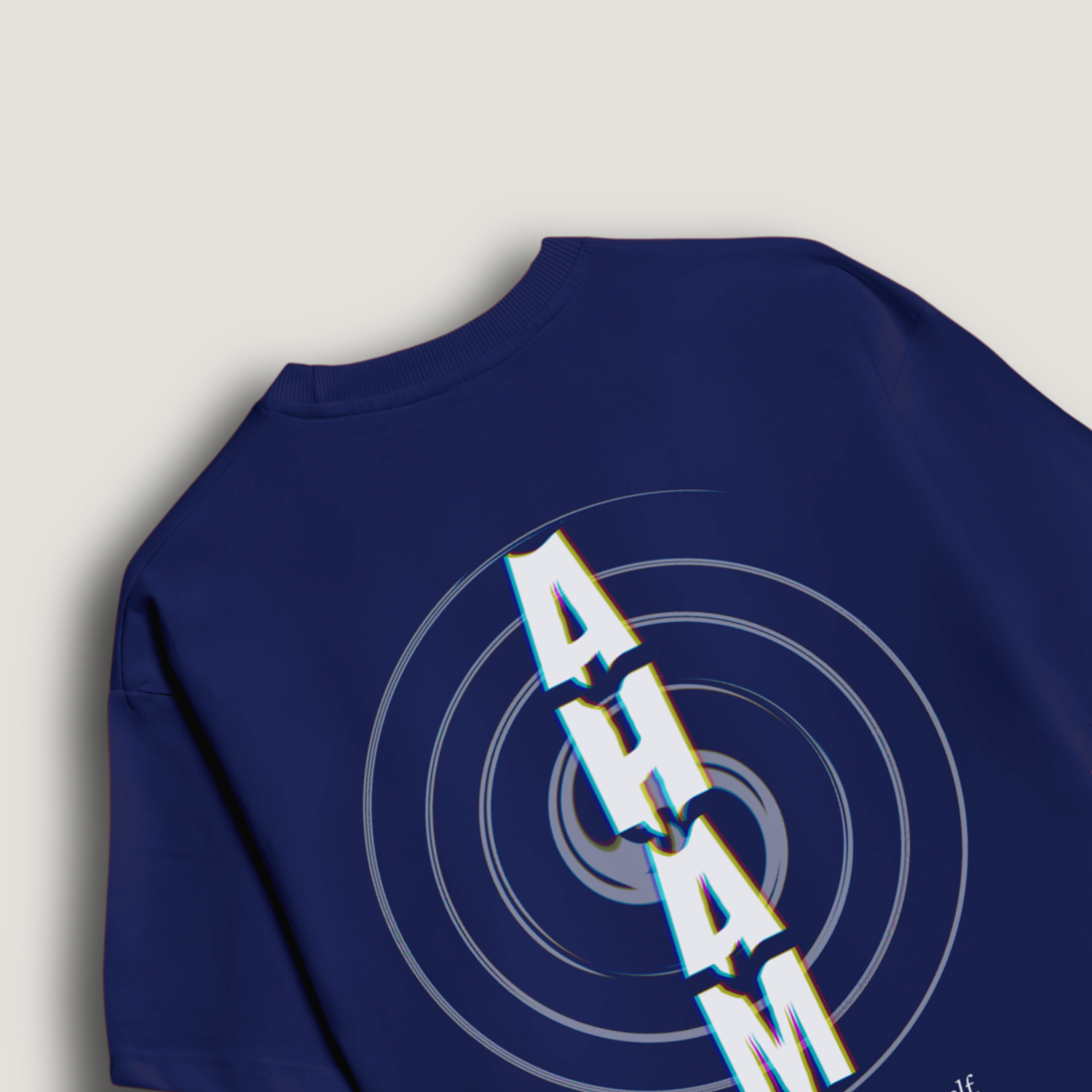 Aham "Melting Ego finding self" - Oversized T-Shirt
