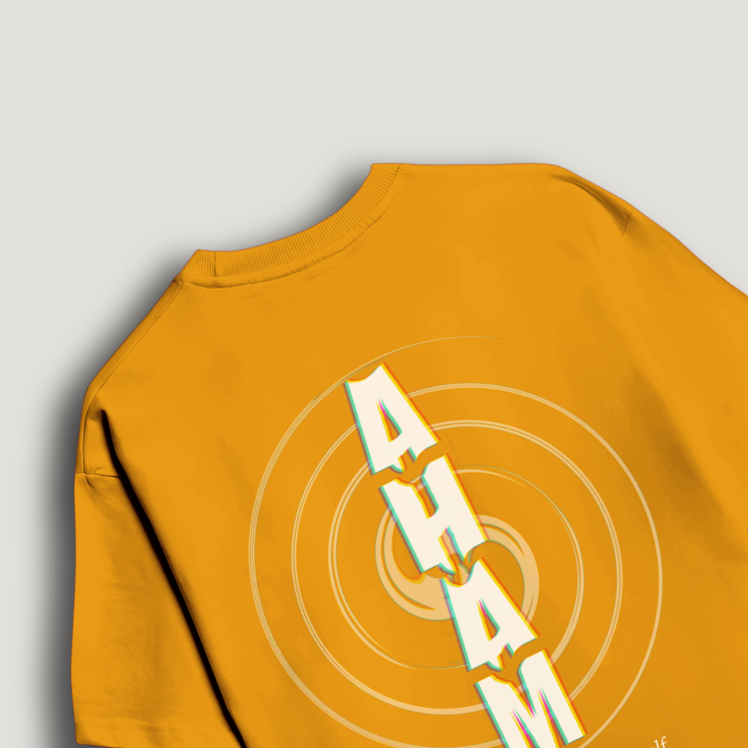 Aham "Melting Ego finding self" - Oversized T-Shirt