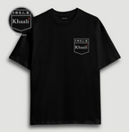 Jeeb Khaali Oversized T-Shirt - Black ( Embroidery )
