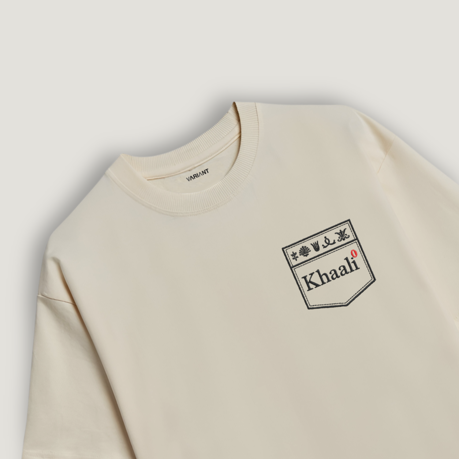 Jeeb Khaali Oversized Classic T-Shirt ( Embroidery )