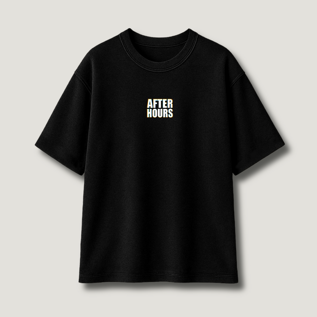 After Hours Terry Oversized ( 260 GSM ) T-Shirt