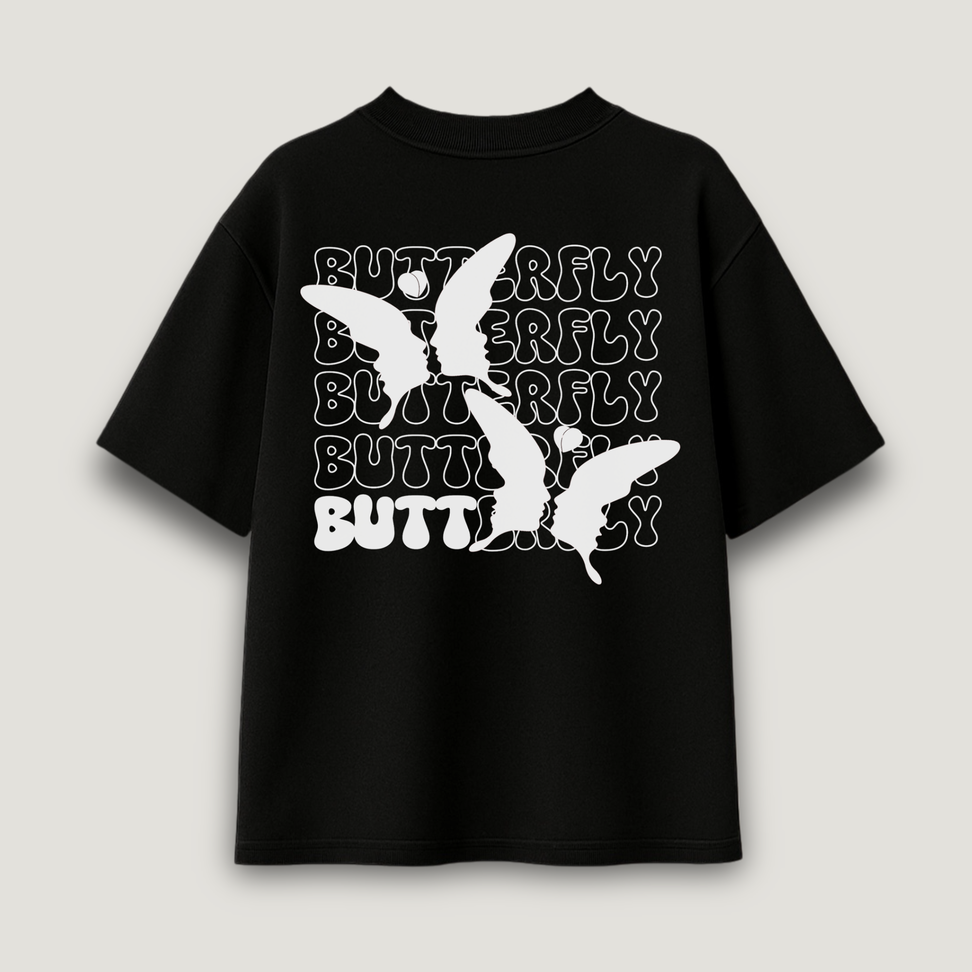 Butterfly Oversized Terry ( 260 GSM ) T-Shirt
