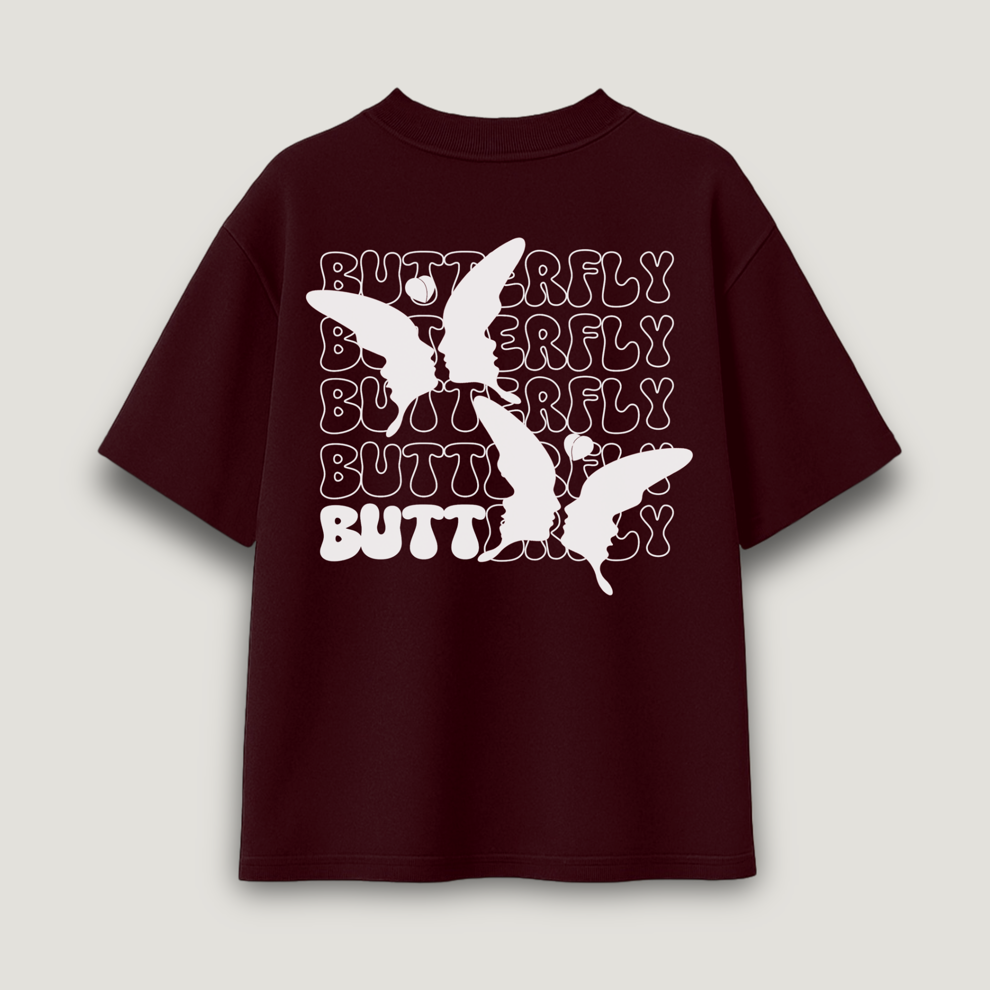 Butterfly Oversized Terry ( 260 GSM ) T-Shirt