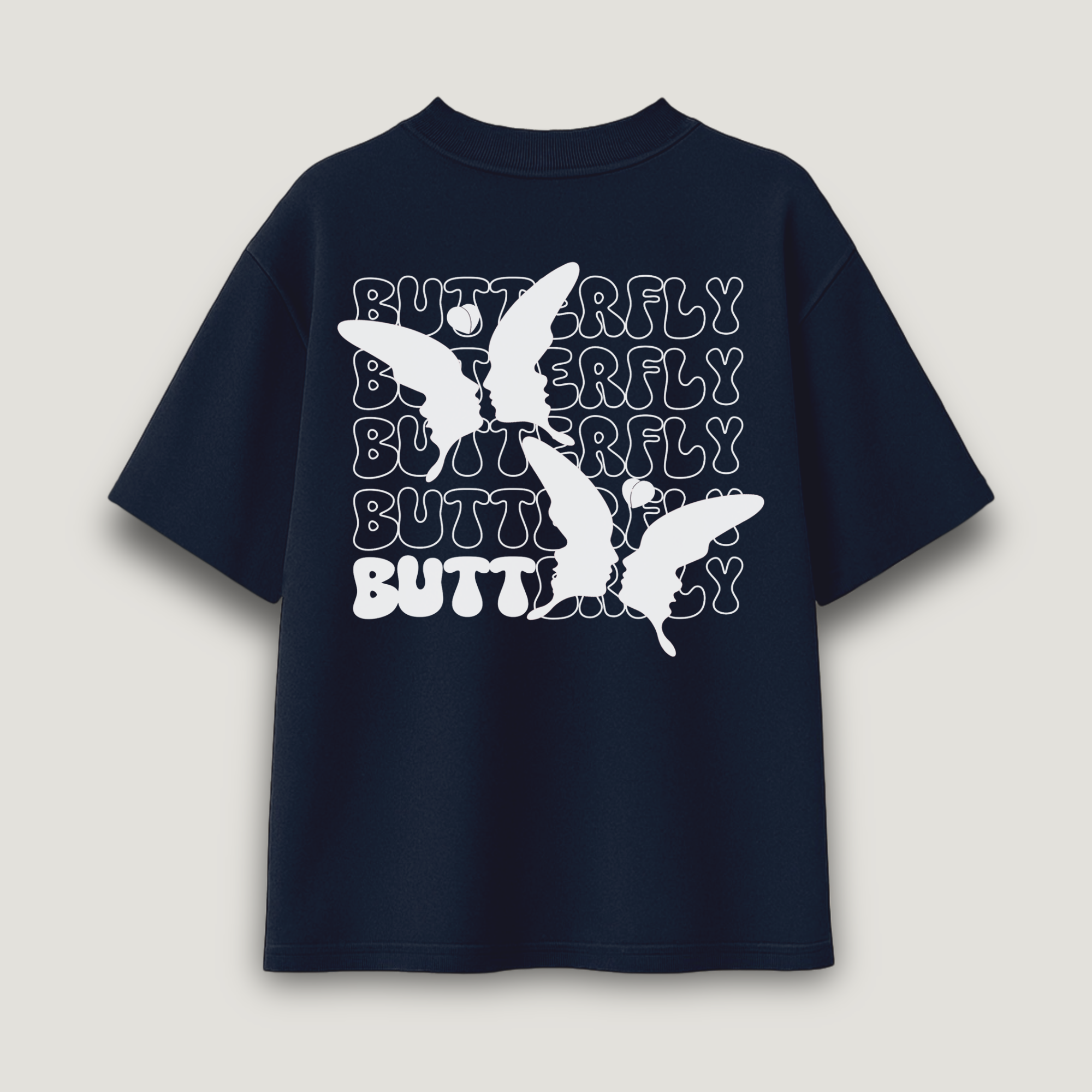 Butterfly Oversized Terry ( 260 GSM ) T-Shirt