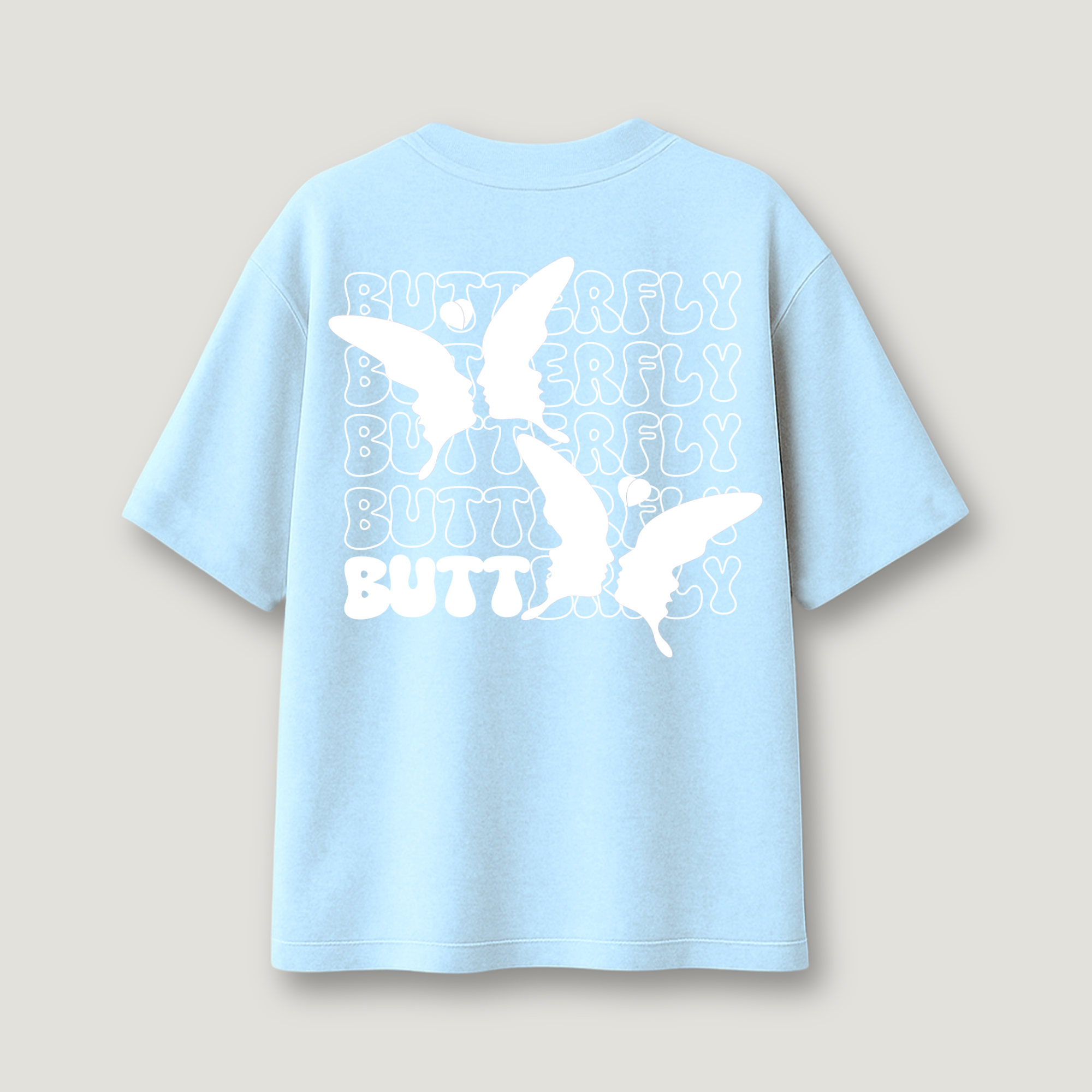 Butterfly Oversized Terry ( 260 GSM ) T-Shirt