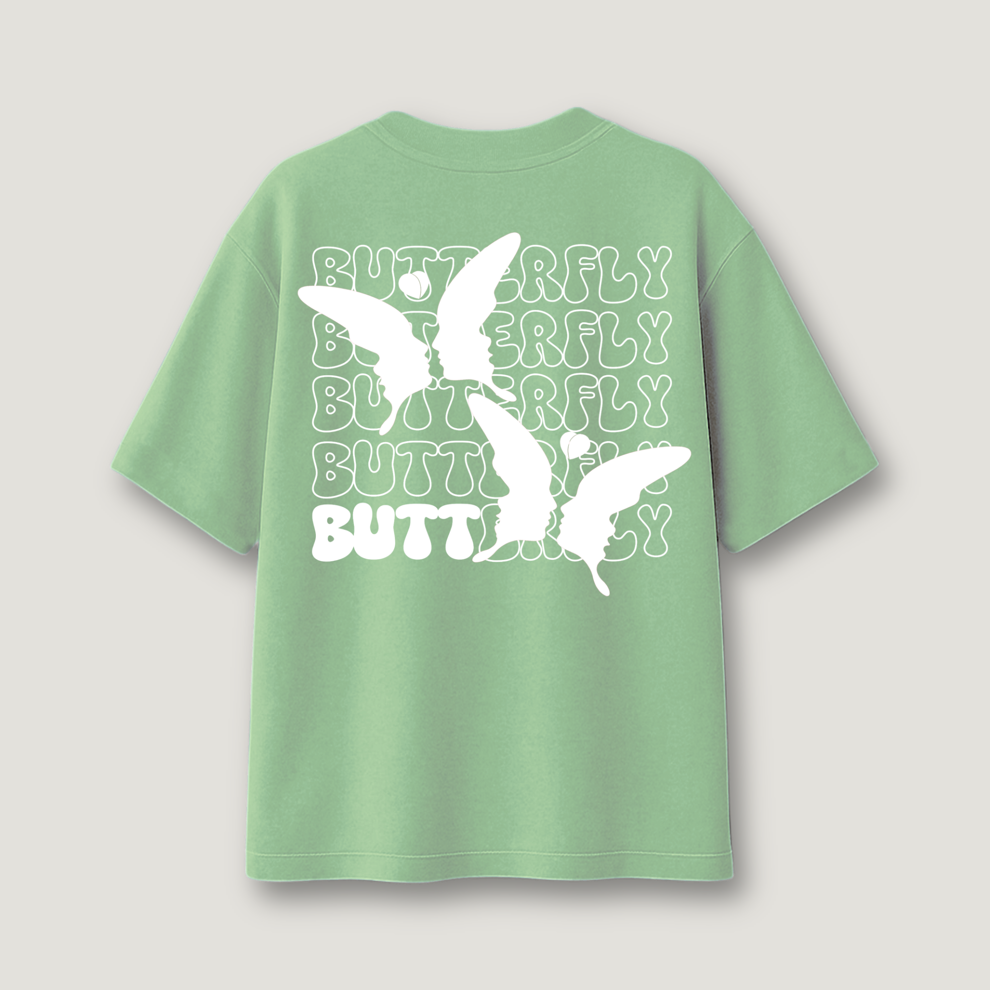 Butterfly Oversized Terry ( 260 GSM ) T-Shirt