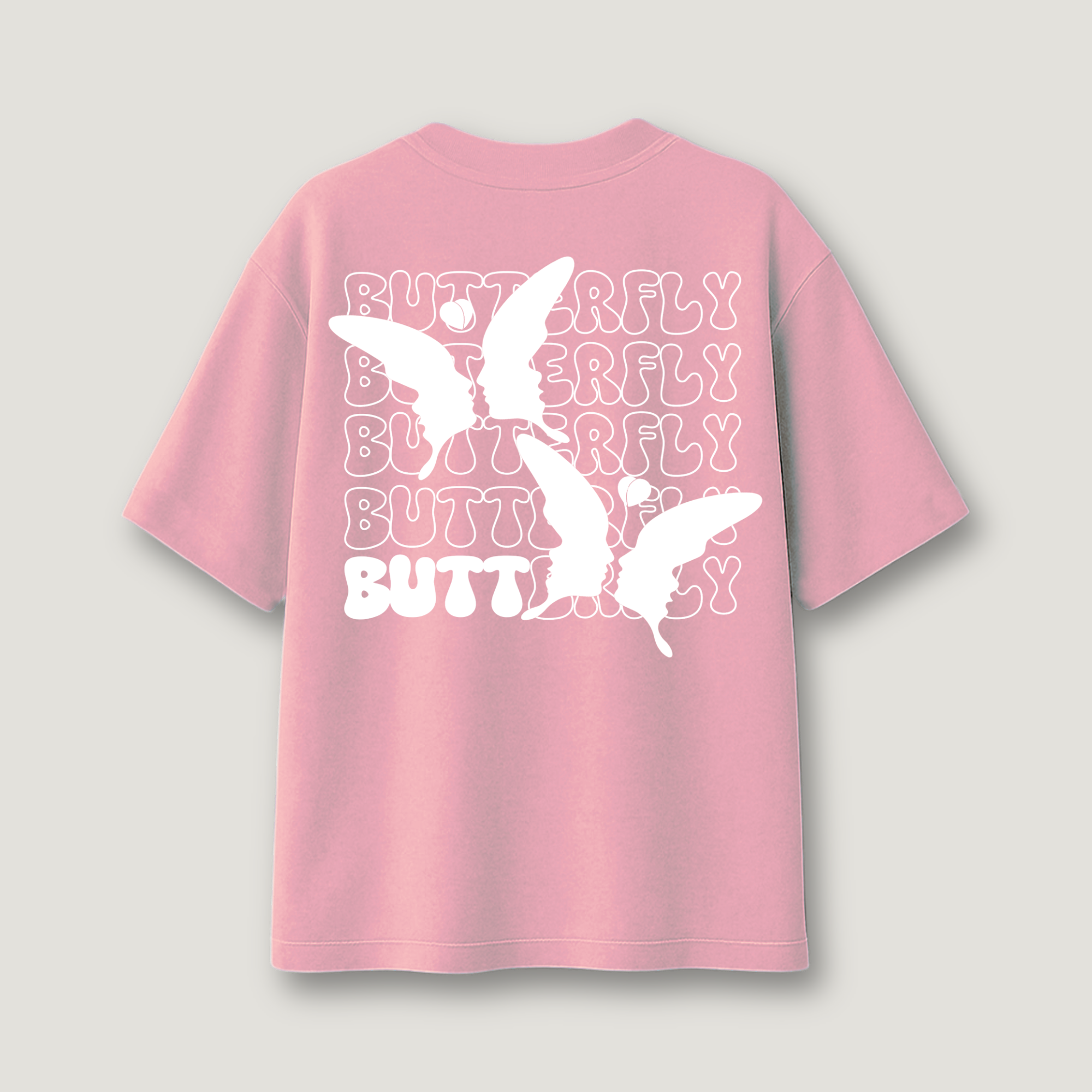 Butterfly Oversized Terry ( 260 GSM ) T-Shirt