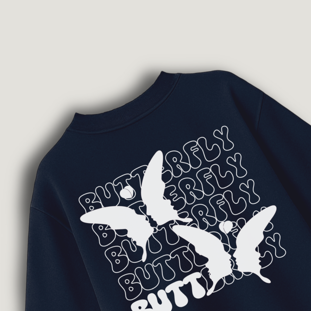 Butterfly Oversized Terry ( 260 GSM ) T-Shirt