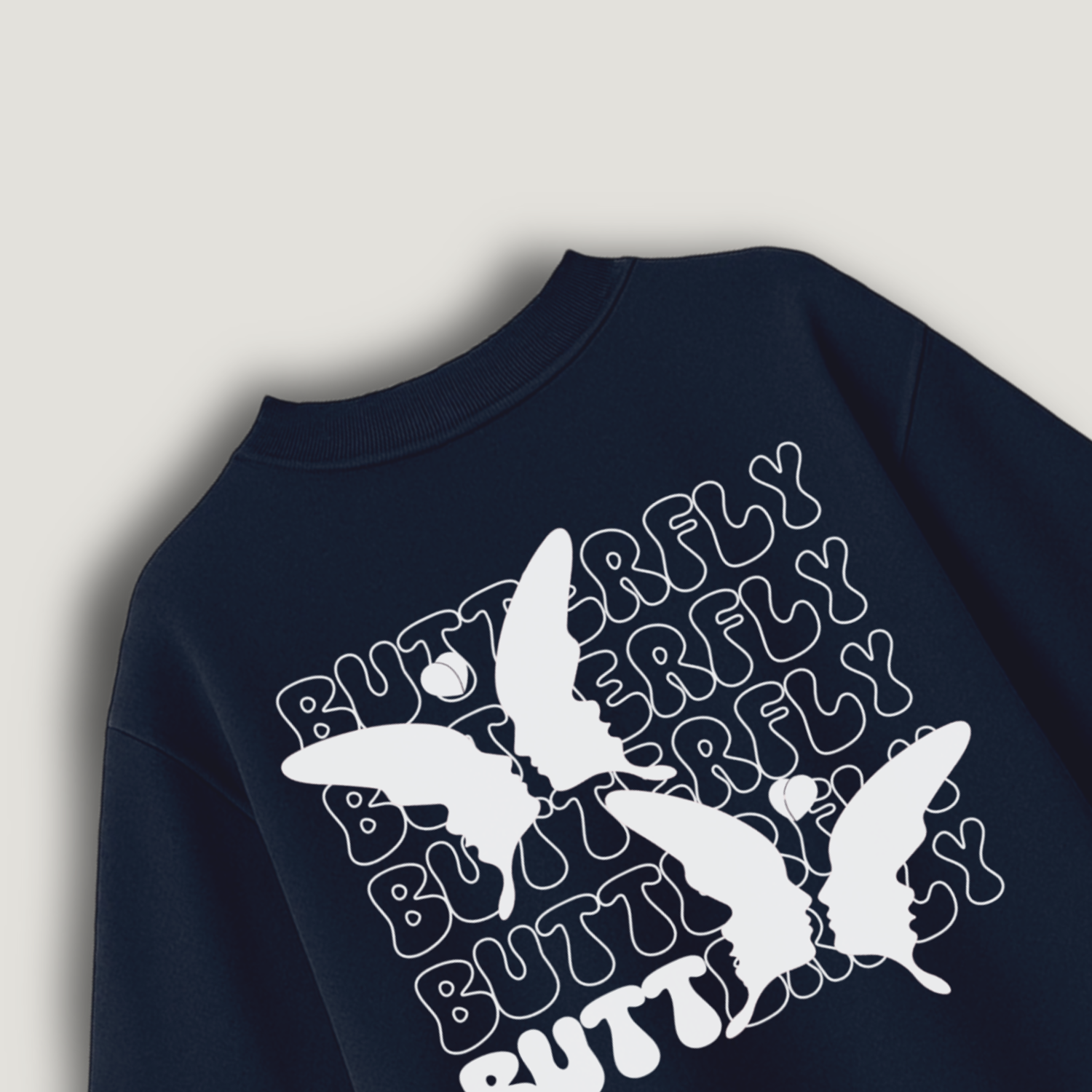 Butterfly Oversized Terry ( 260 GSM ) T-Shirt