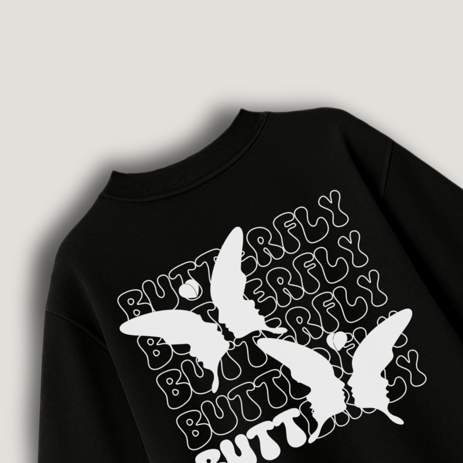 Butterfly Oversized Terry ( 260 GSM ) T-Shirt