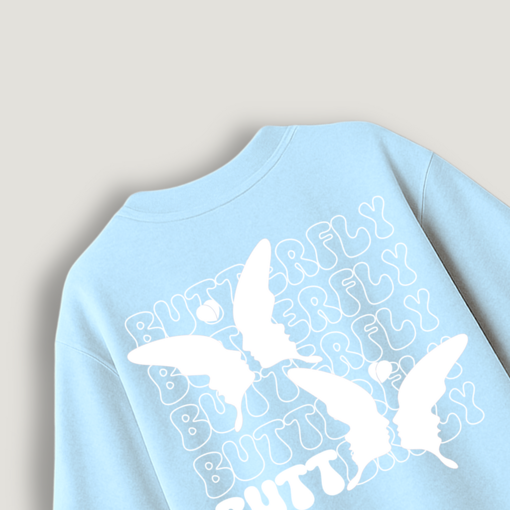 Butterfly Oversized Terry ( 260 GSM ) T-Shirt