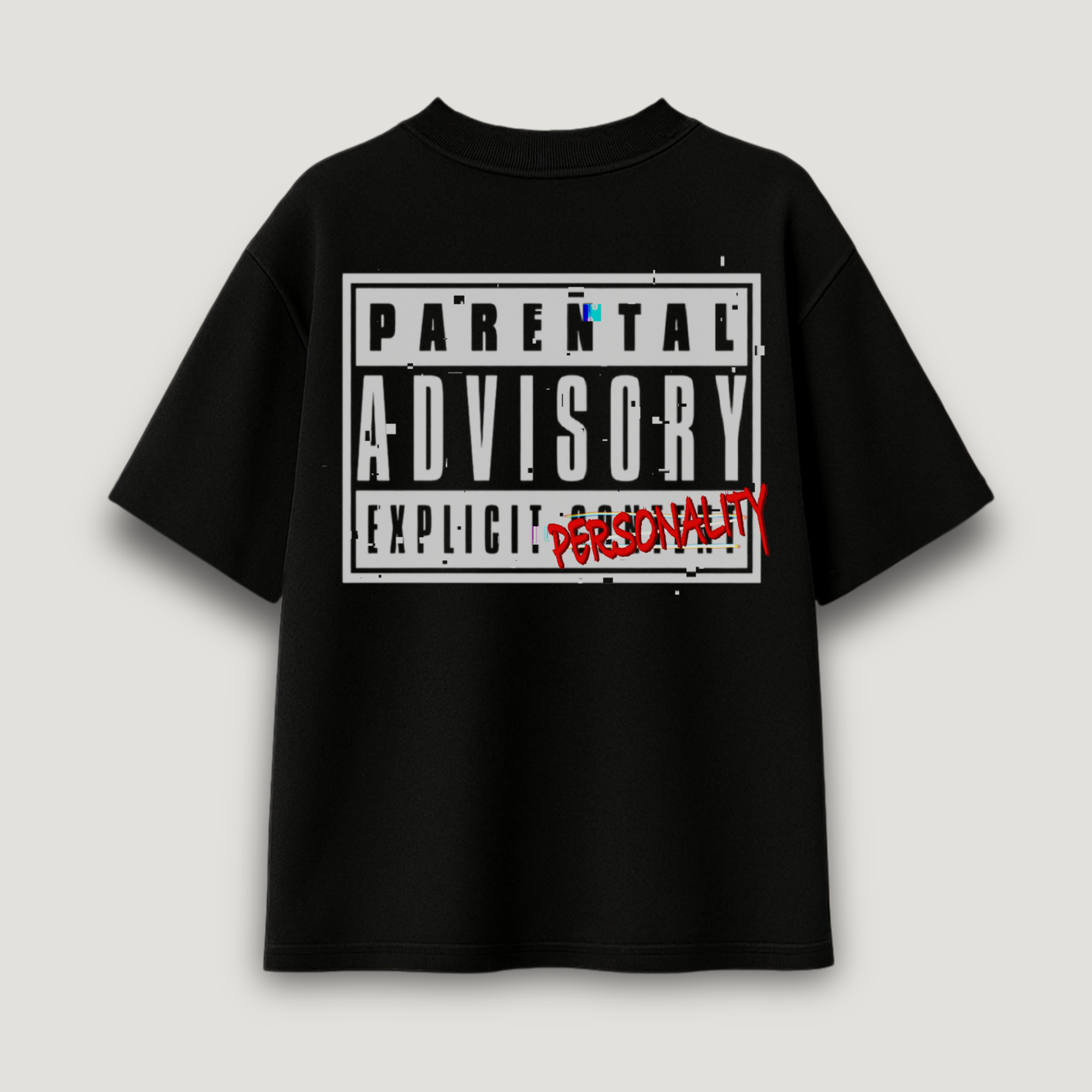 Parental Advisory Terry Oversized ( 260 GSM ) T-Shirt