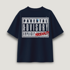 Parental Advisory Terry Oversized ( 260 GSM ) T-Shirt