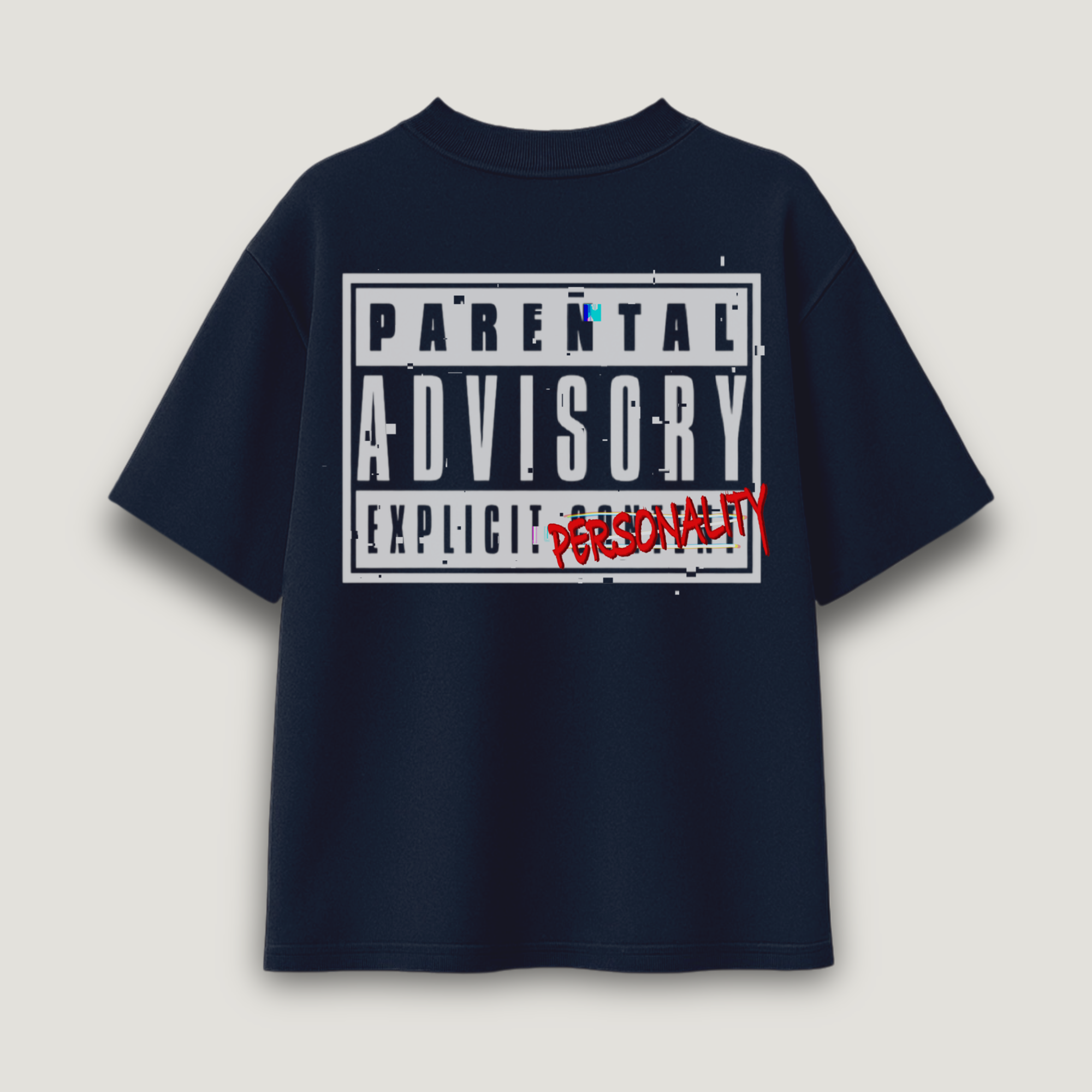 Parental Advisory Terry Oversized ( 260 GSM ) T-Shirt