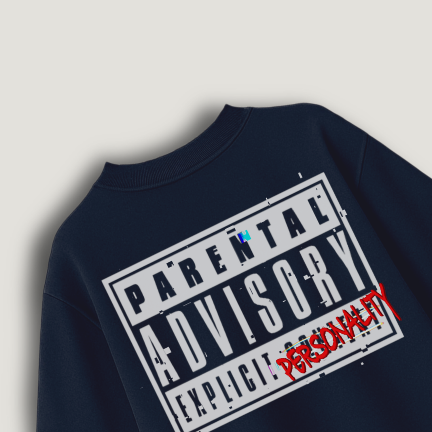Parental Advisory Terry Oversized ( 260 GSM ) T-Shirt