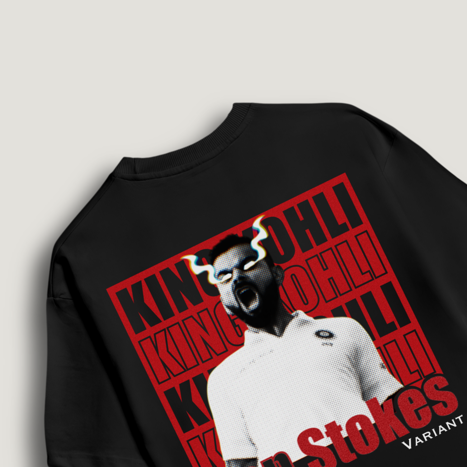 King Kohli - Oversized Premium T-shirt