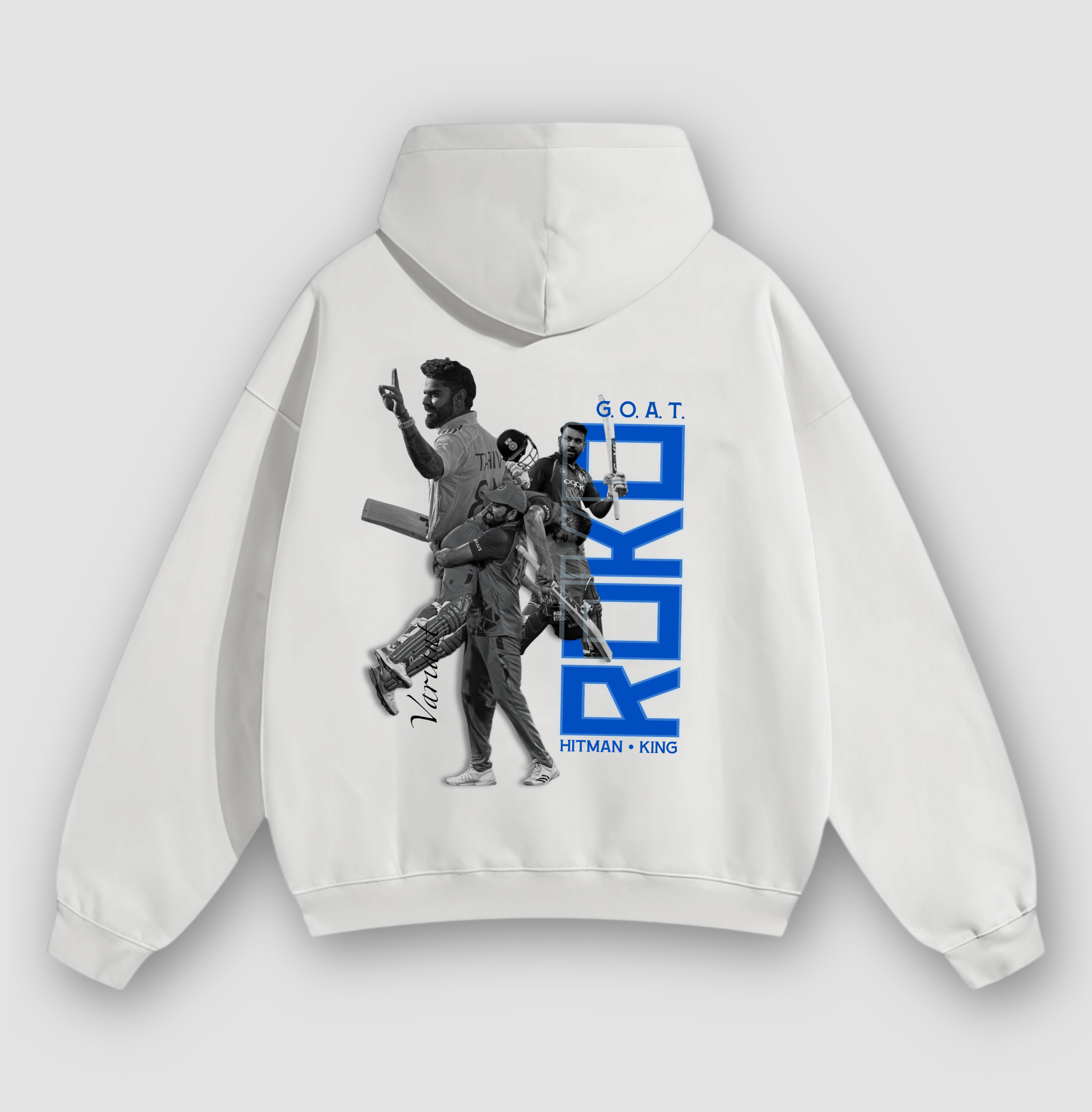 Variant ROKO - "Rohit and Kohli" Oversized Premium Hoodie