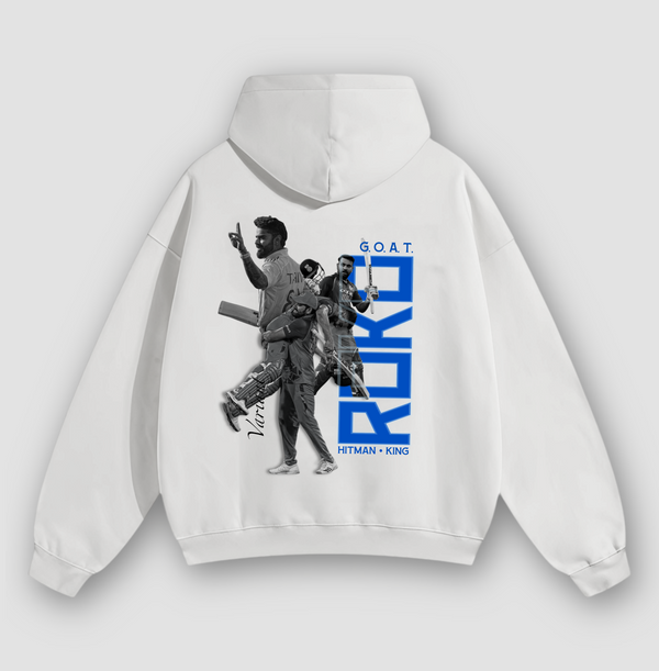 Variant ROKO - "Rohit and Kohli" Oversized Premium Hoodie